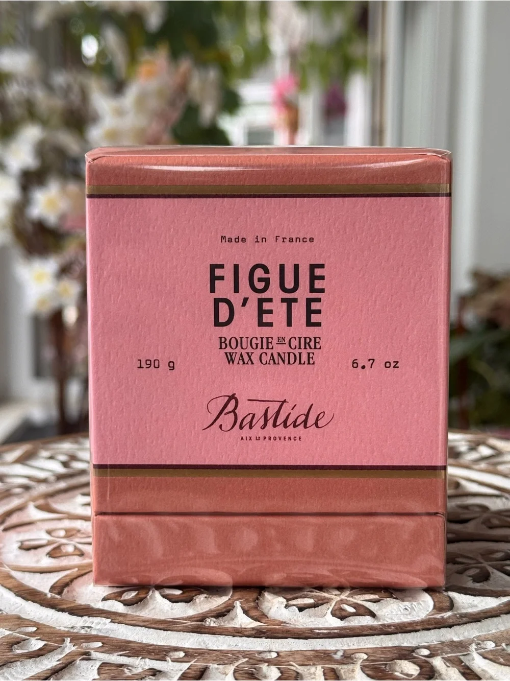 Bastide Figue d’Été Luxury Scented Candle 6.7 oz – New Sealed – Made in France